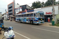 typischer Bus in Sri Lanka