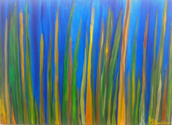 Acrylgemälde Seegras