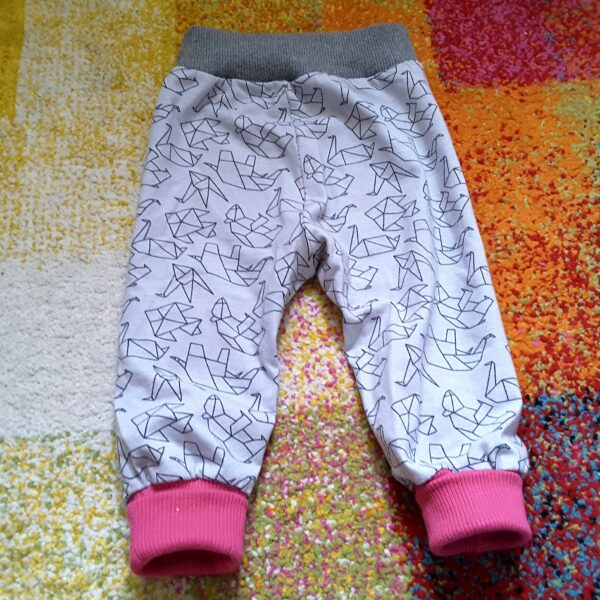 Pumphose Grau-Pink – Bild 2