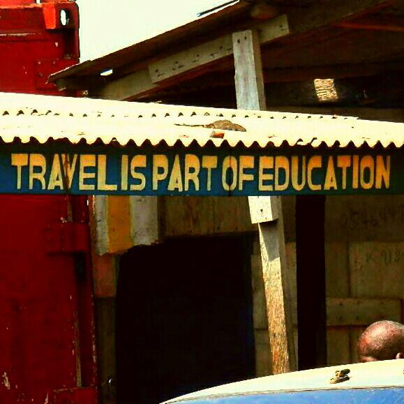 Vernissage „Travel is part of education“